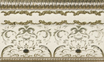 Плитка Amadis Oro-Bone Zocalo 15х25 El Molino