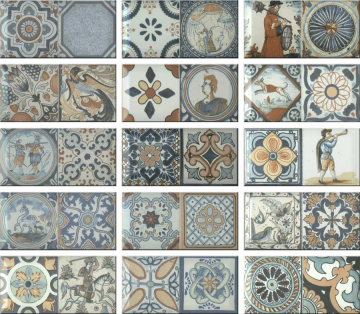 Плитка Antique 10х20 MIX Monopole Ceramica