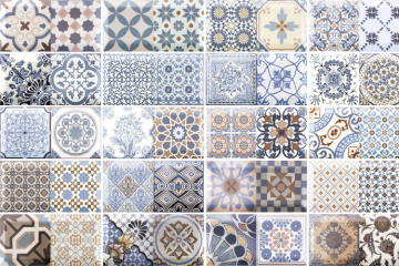 Плитка Antique Sky 10*20 (микс) Monopole Ceramica