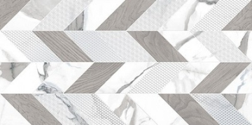 Плитка Arabescato Bianco Mix 31.5*63 Керлайф