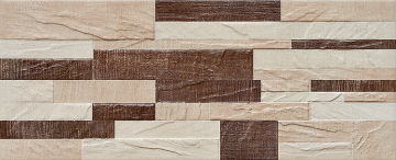 Плитка Arles Slab Mix Marron 23.5x58 Ceranosa