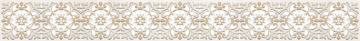 Плитка Atria бордюр бежевый (AN1J011) 5x44 Cersanit