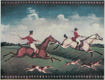 Плитка B FOX B Fox Hunting B (Two Riders) 15x20 Petracers