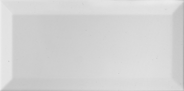 Плитка Blanco Brillo Bisel 10x20 Monopole Ceramica