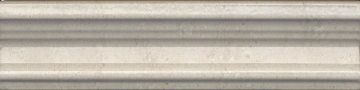 Плитка BLB051 Бордюр Багет Туф бежевый светлый глянцевый 20х5 Kerama Marazzi