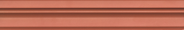 Плитка BLC026R Бордюр Багет Магнолия оранжевый матовый обрезной 30х5 Kerama Marazzi