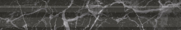 Плитка BLC039R Бордюр Багет Коррер чёрный глянцевый обрезной 30x5x1,9 Kerama Marazzi
