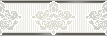 Плитка Бордюр 906 Valentino 10x29.5 Eurotile Ceramica