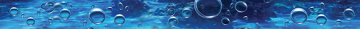 Плитка Бордюр Bubbles ultramarine 50x4 Laparet