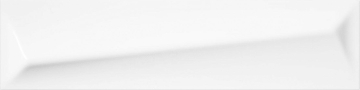 Плитка Boston White Shiny 7.5x30 ITT Ceramic