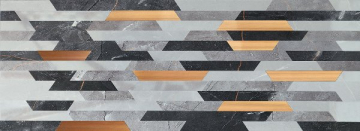 Плитка Brainstorm grey Dec 32.8x89.8 Tubadzin