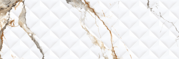Плитка Calacatta Brillante Decor Caponier Rectificado 30x90 Novacera