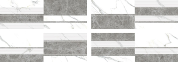 Плитка Calacatta Decor Combi Rectificado 30x90 Novacera