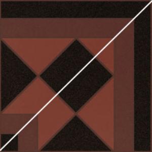 Плитка Cantonera Basidon Terra 49 15.8x15.8 VIVES