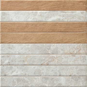 Плитка Capri Brick White Mix 35x35 La Platera