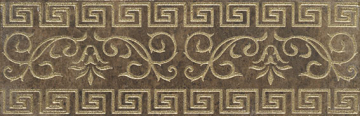 Плитка Cenefa Arka Marron 15*45 Ape Ceramica