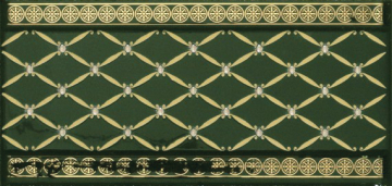 Плитка CENEFA DELIS VERDE BOTELLA GOLD 20*10 Ape Ceramica