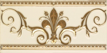 Плитка CENEFA NOBLESSE MARFIL GOLD 20*10 Ape Ceramica
