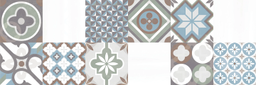 Плитка CHA26CMI Charme Cristal Cementina Mix 20х60 I.Tiles