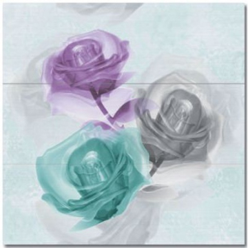 Плитка Composicion Rosas AMT 3pzs 75x75 Azuliber