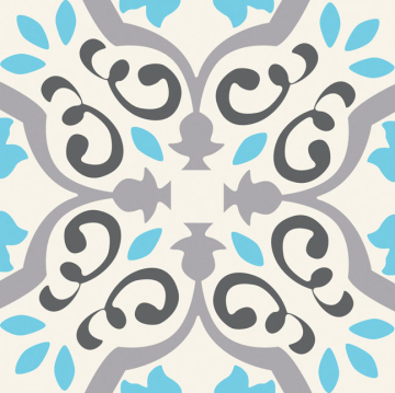 Плитка D-Patch White 22,3x22,3 Tubadzin
