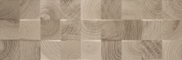 Плитка Daikiri Brown Wood Kostki Struktura 25х75 Paradyz