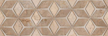 Плитка DC06-04 Empressa Brown Decor 04 carving 30x90 PrimaVera