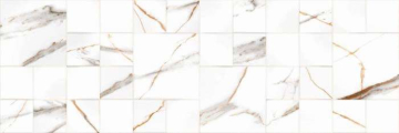Плитка DC15-02 Signorina Gold Decor 02 carving 30x90 PrimaVera