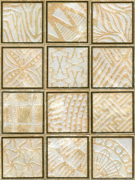 Плитка Dec. ORBIT OLAMBRILLA KENIA GOLD 7.5*7.5 Dualgres