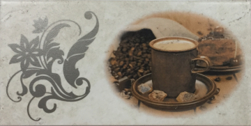 Плитка DEC. Stone Sand CUP BROWN 10x20 Ribesalbes