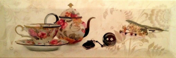 Плитка Decor Bonjour Tea Crema 10x30 Monopole Ceramica