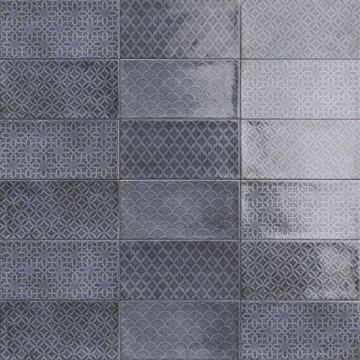 Плитка DECOR CAMDEN AZURRO 10x20 Mainzu