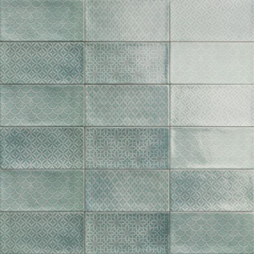 Плитка DECOR CAMDEN EMERALD 10x20 Mainzu