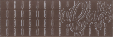 Плитка Decor Chocolate Cafe 10X30 Absolut Keramika