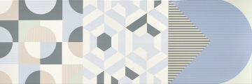 Плитка Decor Cromatica Mix Brillo 25x75 Cifre