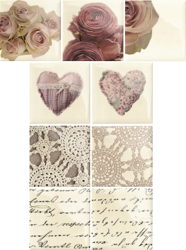 Плитка Decor Cuore 20x20 mix Mainzu