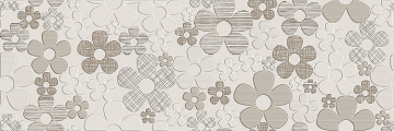 Плитка Decor Daisy Beige 20x60 ITT Ceramic