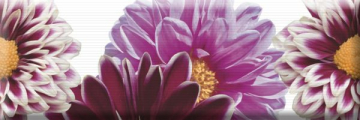 Плитка Decor Flowers 02 15x45 Absolut Keramika