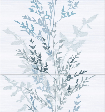Плитка Decor Nippon (set 3 pz) Blanco 75*70 Keraben