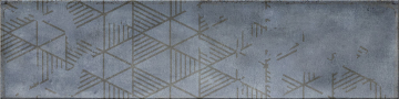 Плитка DECOR OMNIA BLUE 7.5*30 Cifre