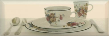 Плитка Decor Tea 03 Cream B 10X30 Absolut Keramika