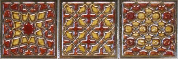 Плитка Decor Tripoli Granate 10X30 Absolut Keramika