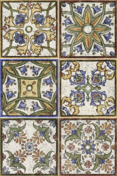 Плитка Decor Vietri mix 15х15 Mainzu