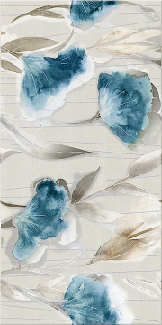Плитка Декор Aura Marfil Floris 31,5x63 Azori