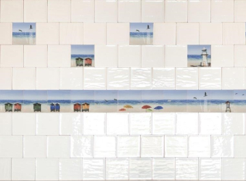 Плитка Декор Blanco Beach Decor Mix 15*15 FABRESA