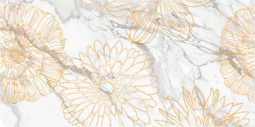 Плитка Декор Briere Flower 2 300x600 Beryoza Ceramica
