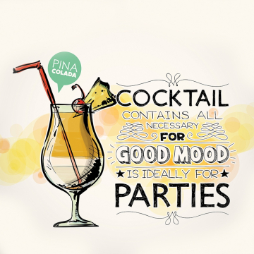 Плитка Декор Cocktail 2 15х15 Артвалентто