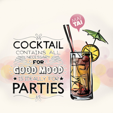Плитка Декор Cocktail 3 15х15 Артвалентто