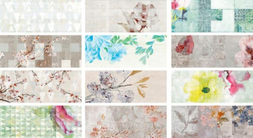 Плитка Декор Giverny BS Haru Beige 20*50 Del Conca