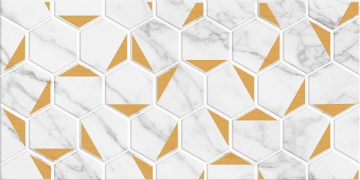 Плитка Декор Marble Gold белый 30х60 Beryoza Ceramica
